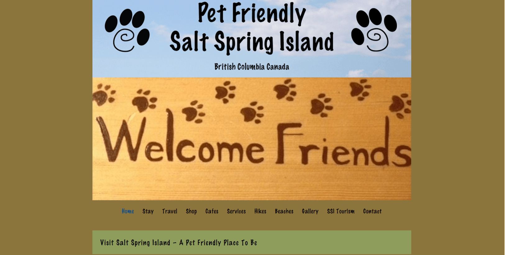 Pet Friendly Salt Spring Island